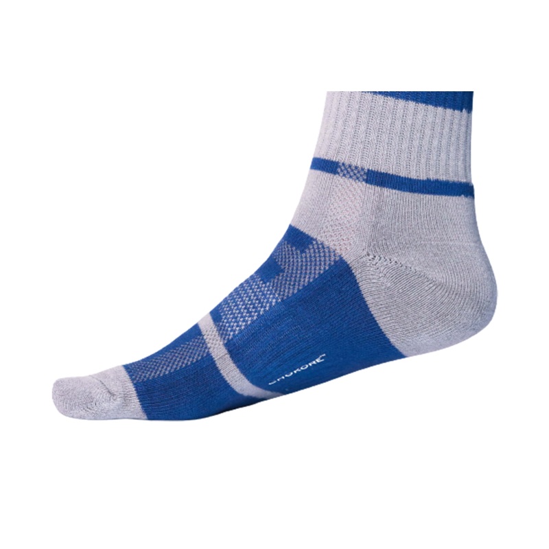 Chokore Cobalt Blue And Light Grey Men’s Cotton Socks