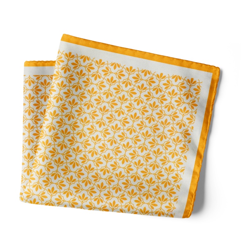 Jaali Good (Orange) – Pocket Square