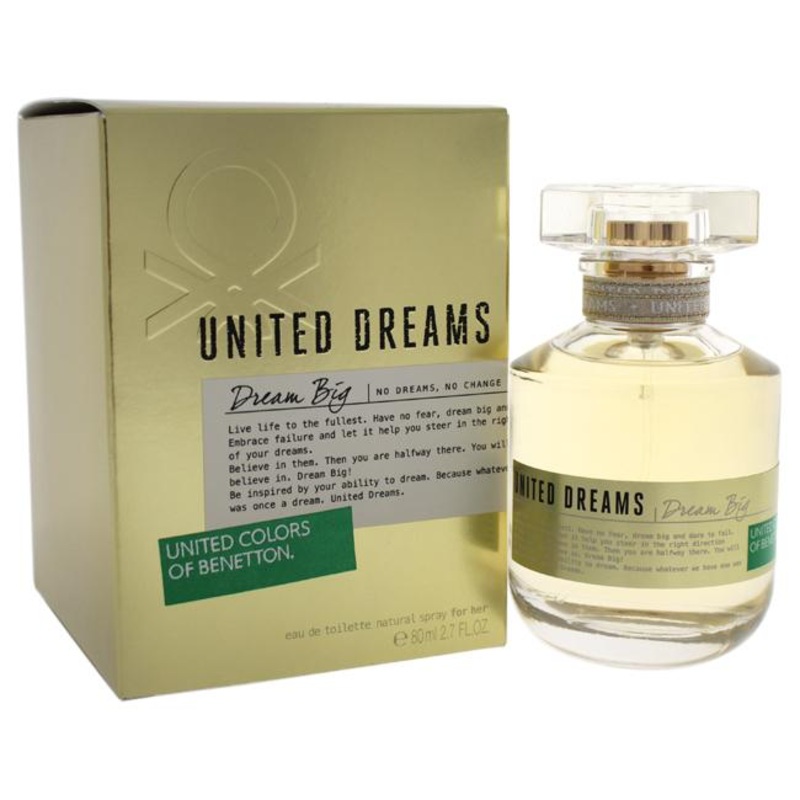 United Dreams Dream Big Eau De Toilette 2.7 oz.