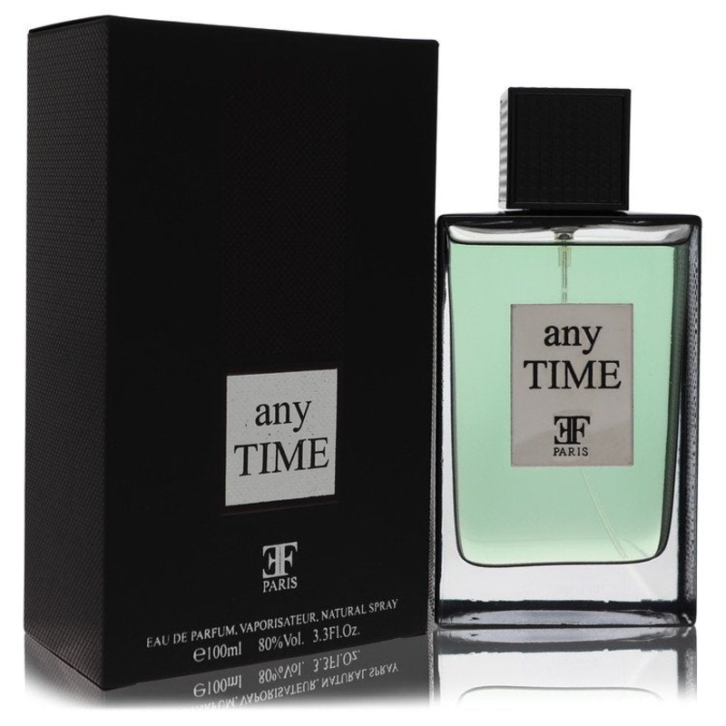 Any Time by Elysee Fashion For Men Eau De Parfum Spray 3.3 oz