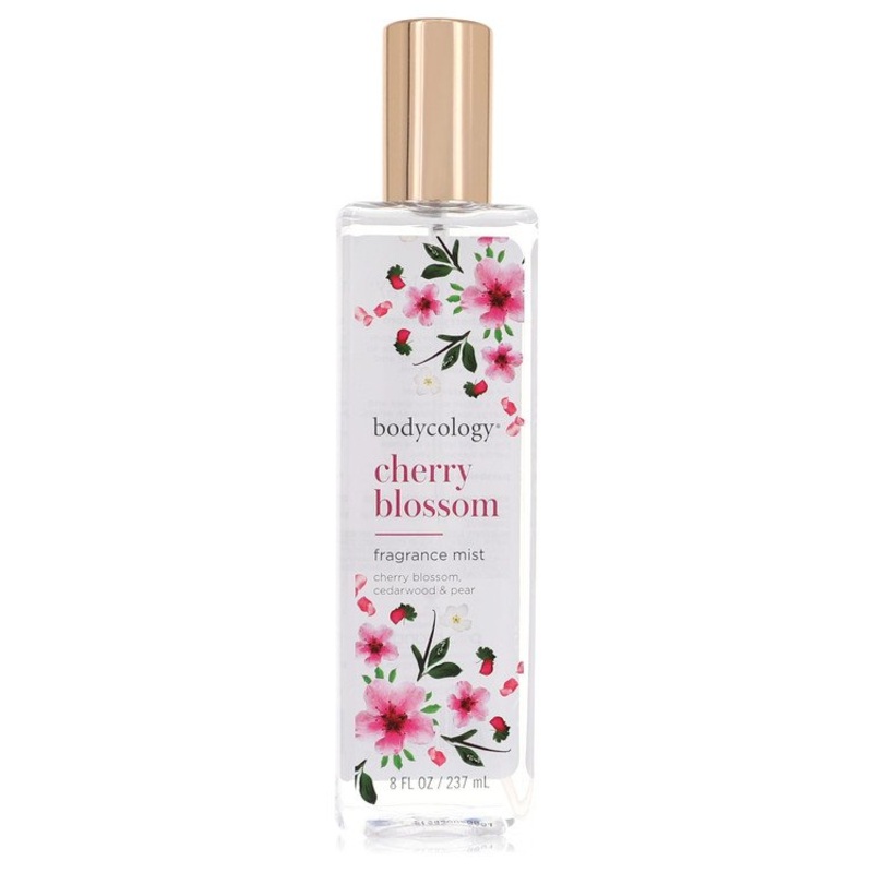Bodycology Cherry Blossom Cedarwood and Pear by Bodycology Fragrance Mist Spray 8 oz for Women – Premium Designer Fragrance