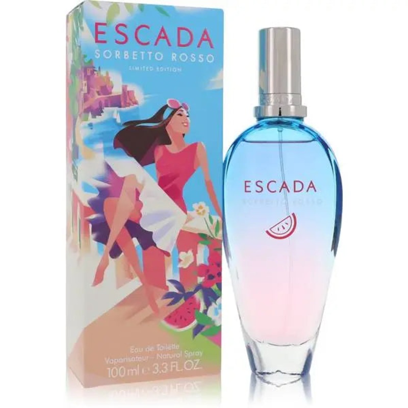 Escada Sorbetto Rosso Perfume By Escada 3.3 OZ Eau De Toilette for Women