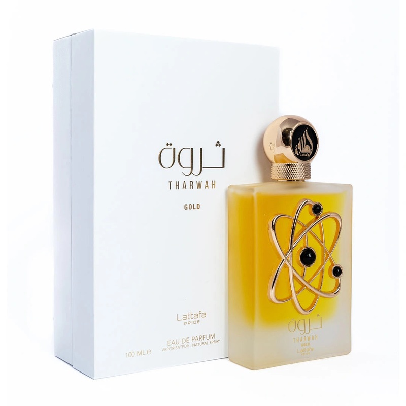 Lattafa Pride Tharwah Gold 100ML EDP Spray (W)(M)
