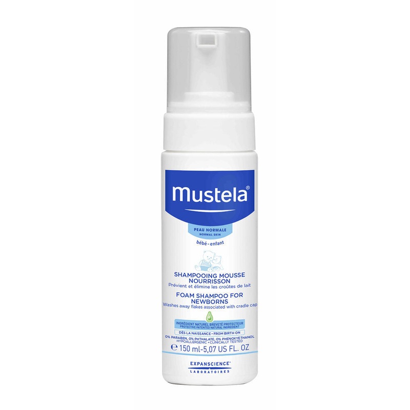 Mustela Foam Shampoo for Newborns 5.07 oz