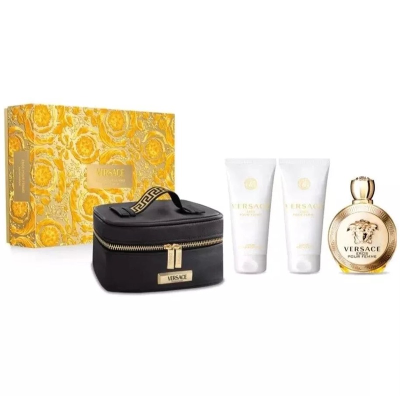 Versace Pour Femme By Versace 3 pcs Gift Set with Bag for Women