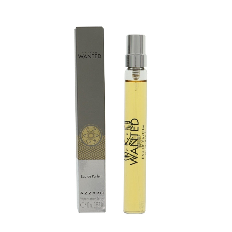 Azzaro Wanted By Azzaro Cologne 0.33 Oz Edp Spray For Men – Mini