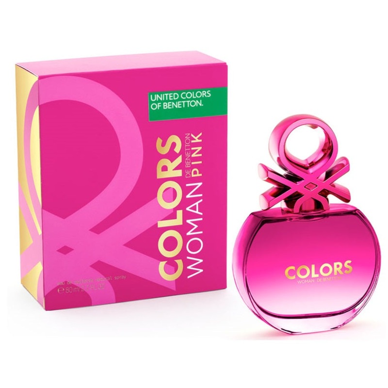 Benetton Colors Pink 80ML EDT Spray (W)
