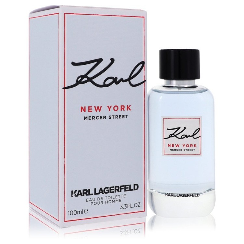 Karl Lagerfeld New York Mercer Street by Karl Lagerfeld Eau De Toilette Spray 3.3 oz for Men – Premium Designer Fragrance