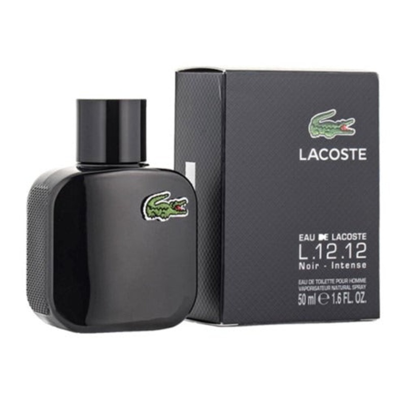 Lacoste Eau De Lacoste L.12.12 Noir By Lacoste Cologne 1.6 Oz Edt Spray For Men – Box