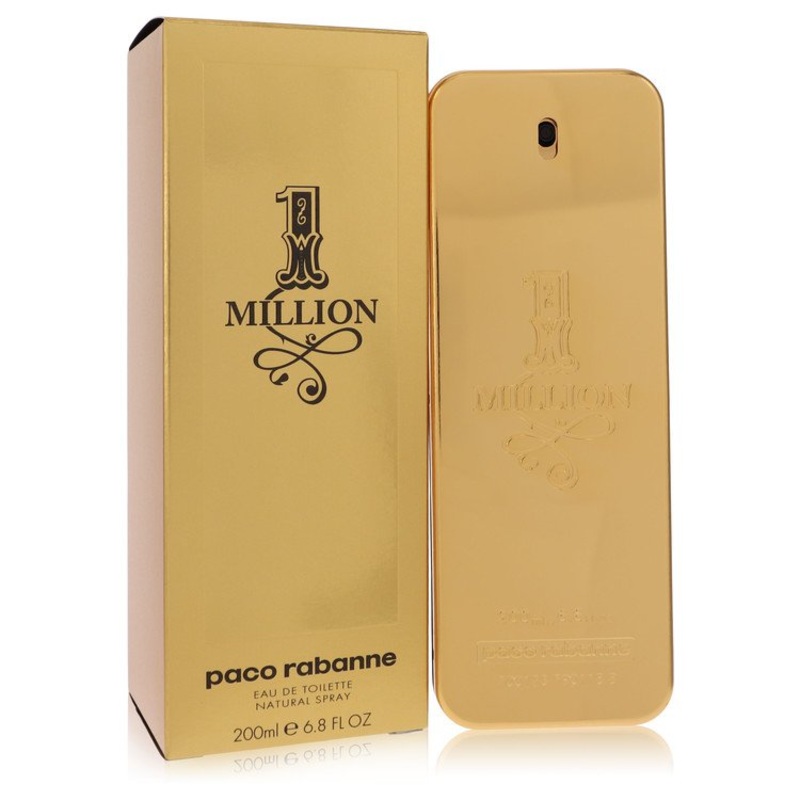 1 Million by Paco Rabanne Eau De Toilette Spray 6.7 oz for Men – Premium Designer Fragrance
