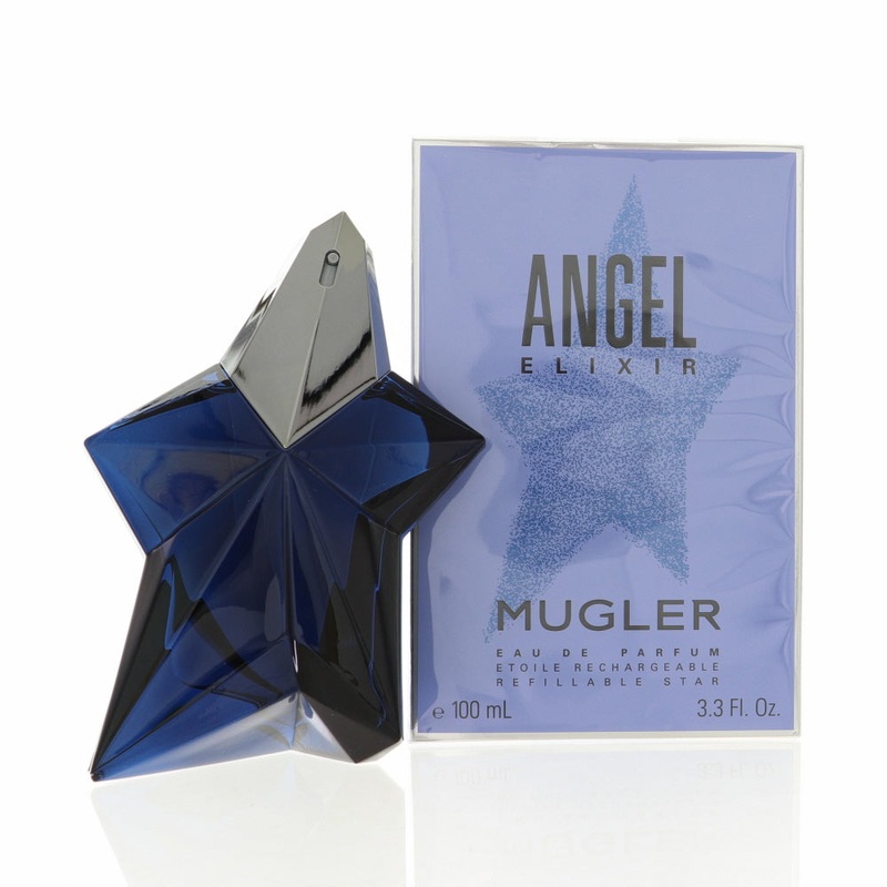 Angel Elixir By Thierry Mugler Perfume 3.3 Oz Edp Refillable Spray For Women – Box