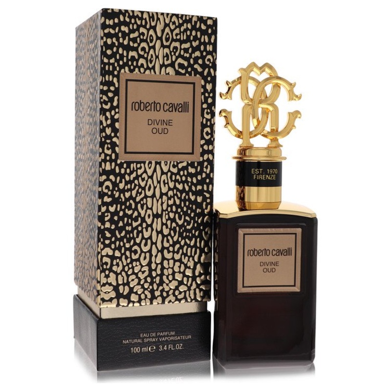 Roberto Cavalli Divine Oud by Roberto Cavalli Eau De Parfum Spray 3.4 oz for Women – Premium Designer Fragrance