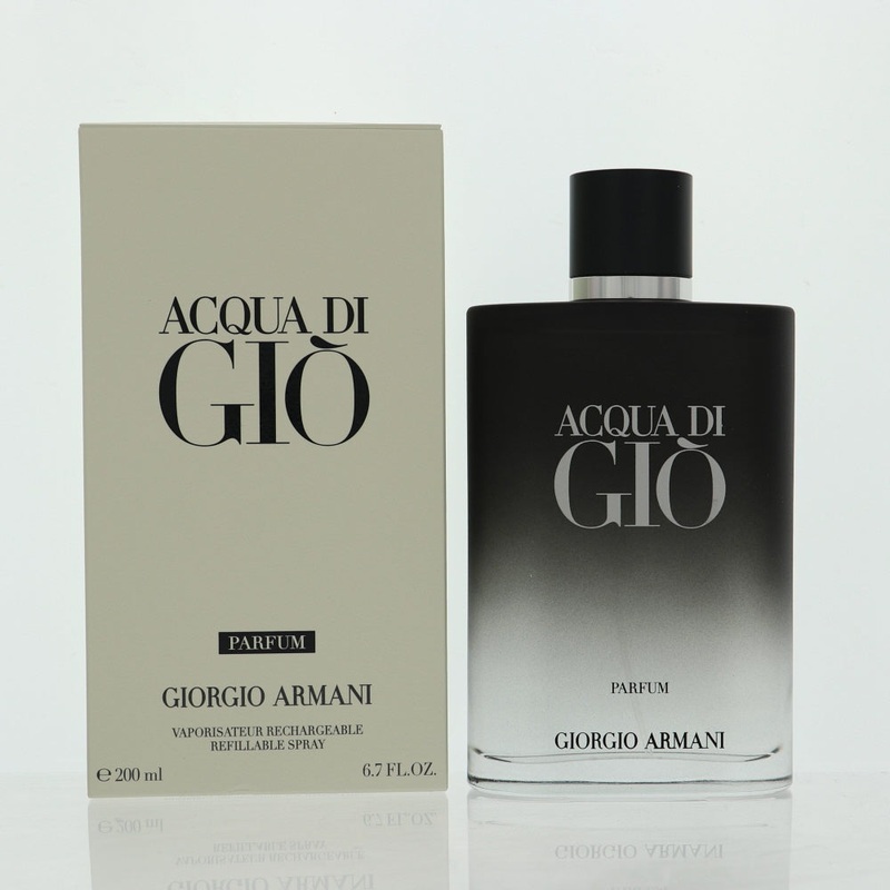 Acqua Di Gio Parfum By Giorgio Armani Cologne 6.7 Oz Parfum Spray For Men – Box
