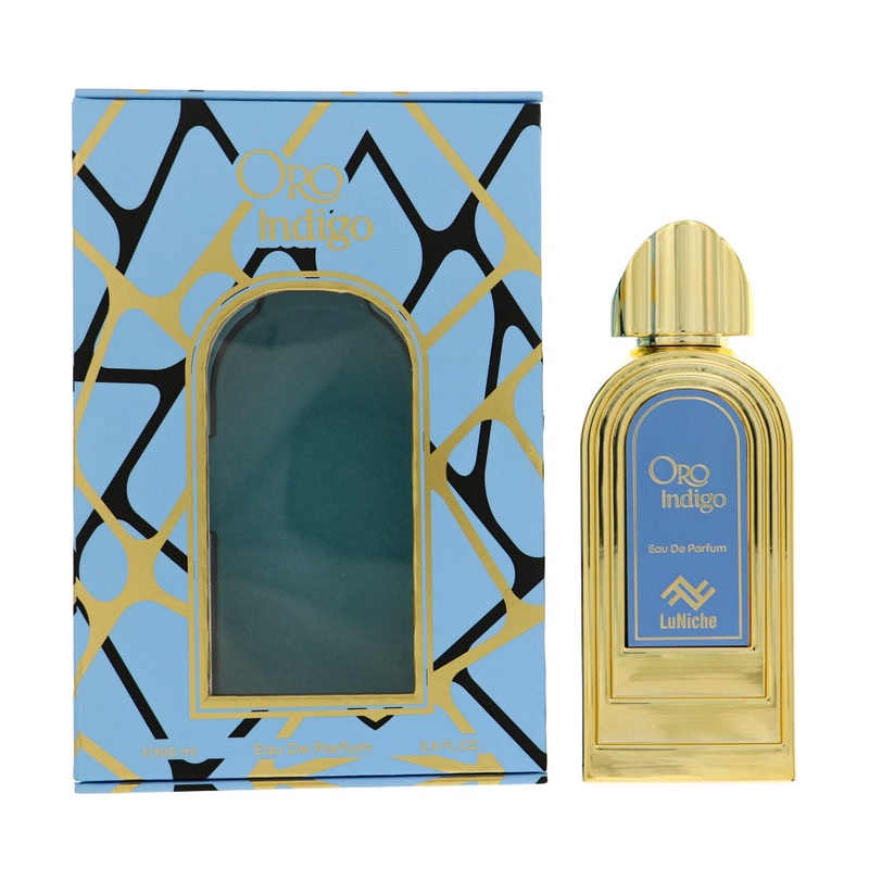 Oro Indigo By Luniche Fragrance 3.4 Oz Edp Spray For Unisex – Box