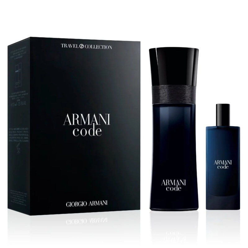 Giorgio Armani Armani Code 2PCS Gift Set – 125ML EDT Spray + 15ML EDT Spray (Men)