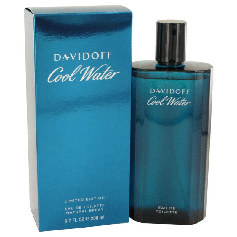 Cool Water by Davidoff For Men Eau De Toilette Spray 6.7 oz