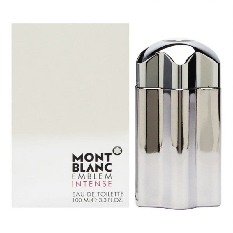 Emblem Intense by Mont Blanc 3.3 Oz. Eau De Toilette For Men