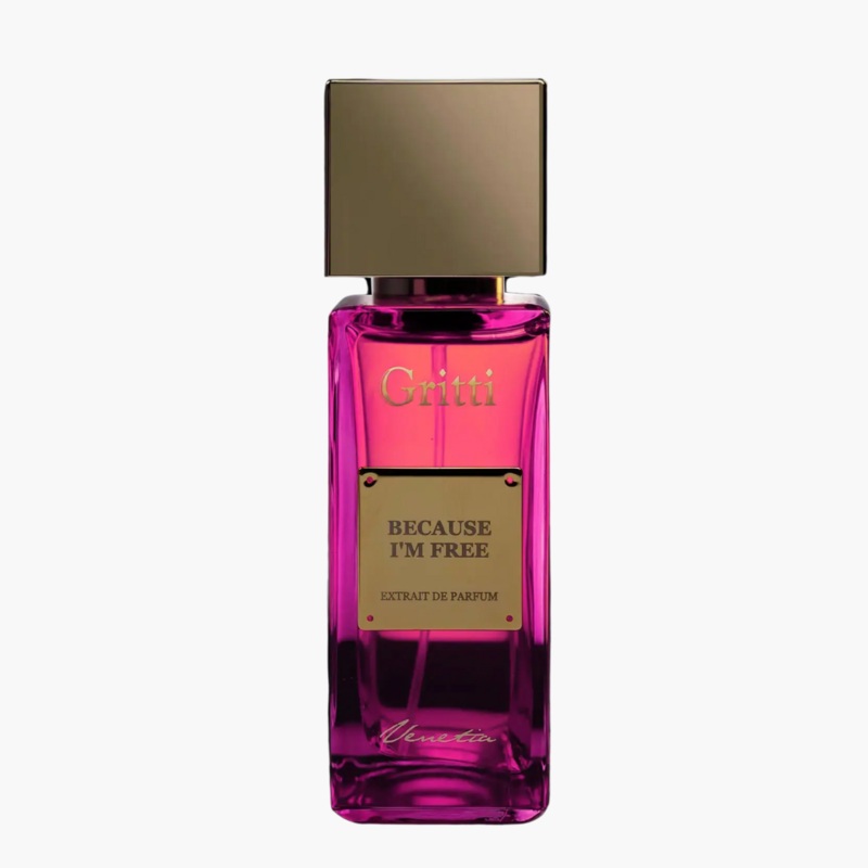 Gritti Because I’m Free Extrait 3.4 oz / 100 ml Retail Bottle