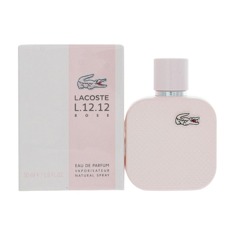 Lacoste L.12.12 Rose By Lacoste Perfume 1.6 Oz Edp Spray For Women – Box