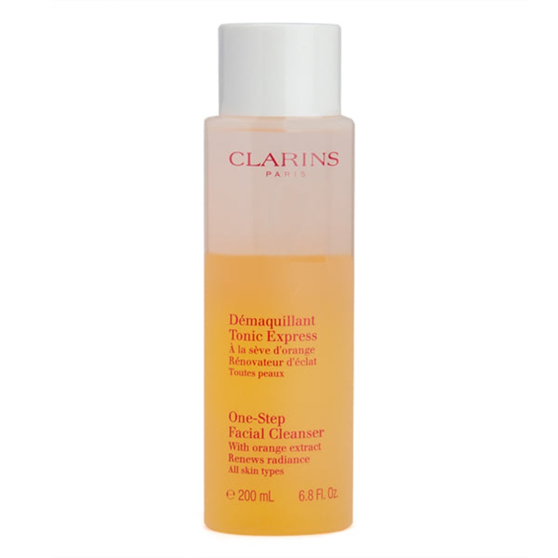 Clarins One Step Facial Cleanser with Orange Extract (All Skin Types) by Clarins 6.8 Oz. Cleanser For Unisex