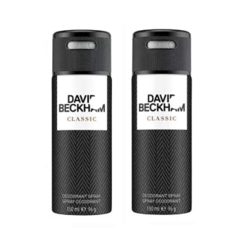 David Beckham Classic Deodorant For Men 150ml Pack of 2