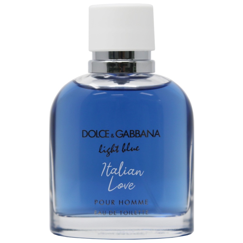 Dolce & Gabbana Light Blue Pour Homme Italian Love Eau de Toilette for Men 5ml Atomizer Black