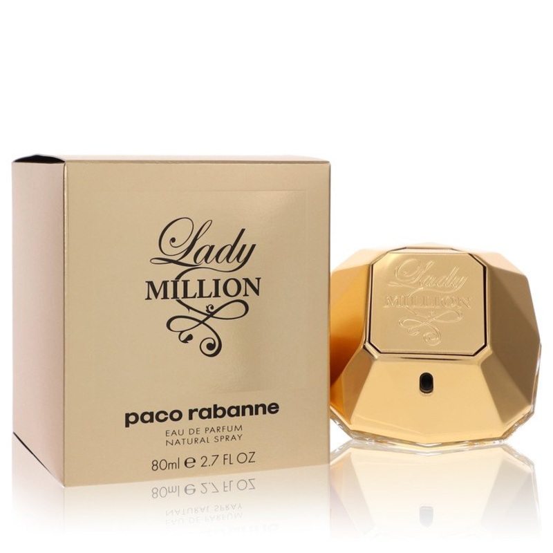 Lady Million by Paco Rabanne Eau De Parfum Spray 2.7 oz for Women – Premium Designer Fragrance
