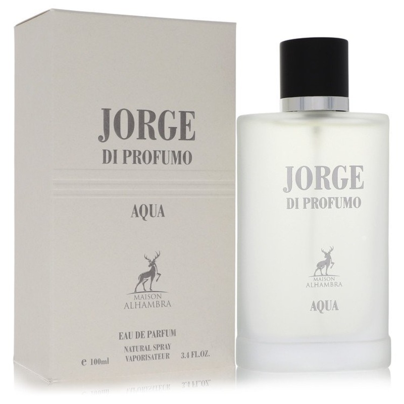 Maison Alhambra Jorge Di Profumo Aqua by Maison Alhambra For Men Eau De Parfum Spray 3.4 oz