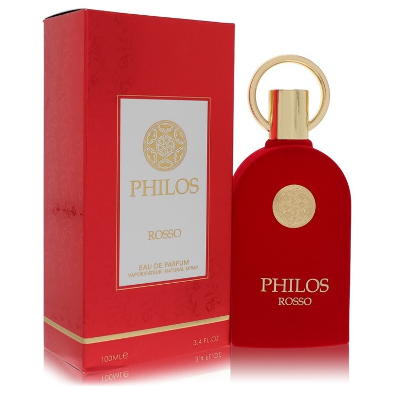 Maison Alhambra Philos Rosso by Maison Alhambra Eau De Parfum Spray 3.4 oz for Men – Premium Designer Fragrance