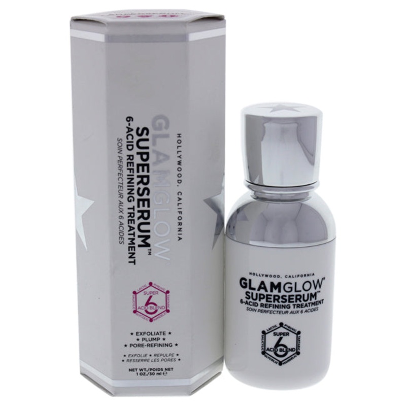 Superserum 6-Acid Refining Treatment by Glamglow for Unisex – 1 oz Treatment 1 oz.