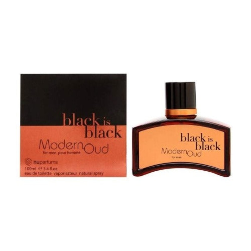 Black Is Black Modern Oud Eau De Toilette 3.4 Oz