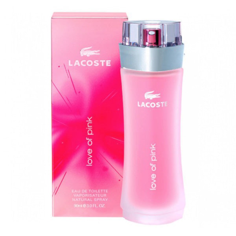 Love of Pink by Lacoste 1.7 Oz. Eau De Toilette For Women