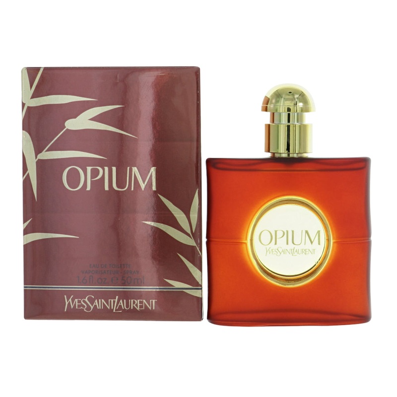 Opium By Yves Saint Laurent 1.6 Oz Eau De Toilette Spray For Women In Box