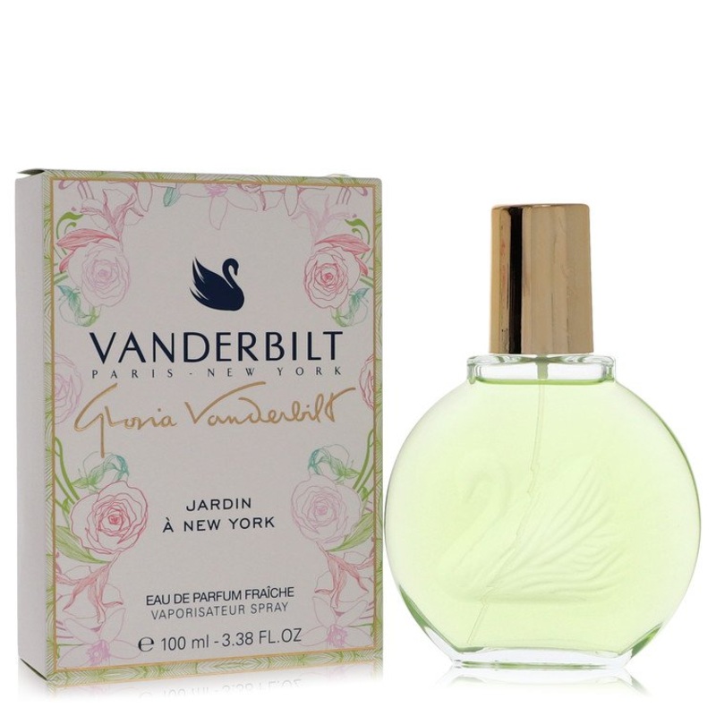 Vanderbilt Jardin A New York by Gloria Vanderbilt Eau De Parfum Fraiche Spray 3.4 oz for Women – Premium Designer Fragrance