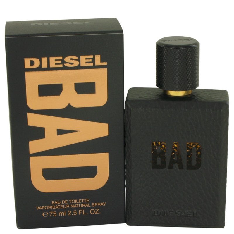 Diesel Bad by Diesel For Men Eau De Toilette Spray   2.5 oz