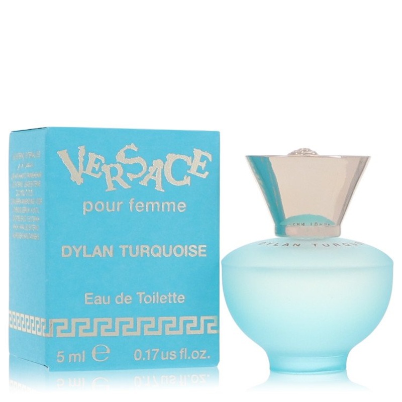 Versace Pour Femme Dylan Turquoise by Versace Mini EDT .17 oz / 5 ml for Women