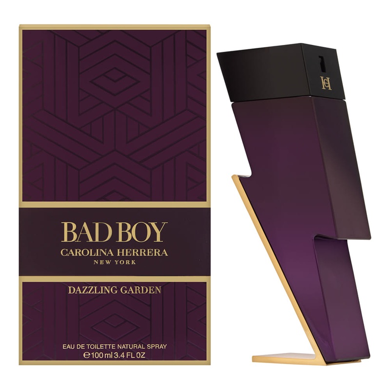 Bad Boy Dazzling Garden by Carolina Herrera for Men 3.4 oz Eau de Toilette Spray