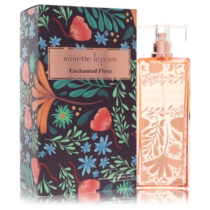 Nanette Lepore Enchanted Flora by Nanette Lepore Eau De Parfum Spray 3.4 oz for Women – Premium Designer Fragrance