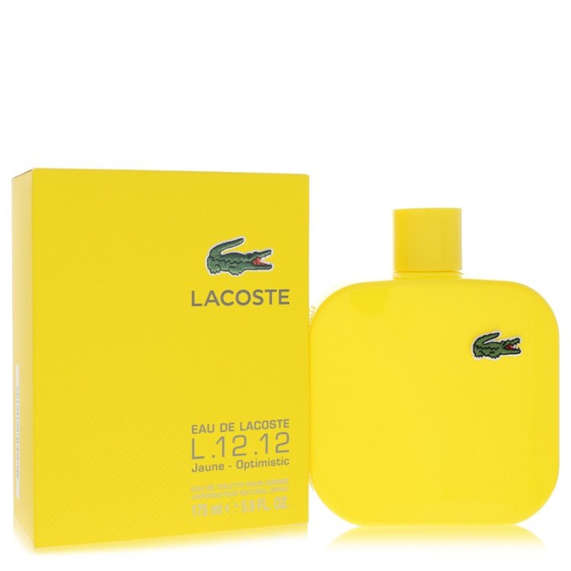 Lacoste Eau De Lacoste L.12.12 Jaune by Lacoste For Men Eau De Toilette Spray 5.9 oz