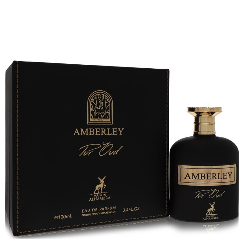 Maison Alhambra Amberley Pure Oud by Maison Alhambra Eau De Parfum Spray (Unisex) 3.4 oz for Women – Premium Designer Fragrance