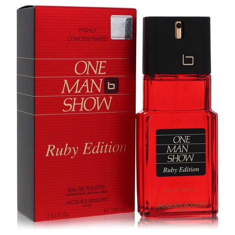 One Man Show Ruby by Jacques Bogart Eau De Toilette Spray 3.3 oz for Men – Premium Designer Fragrance