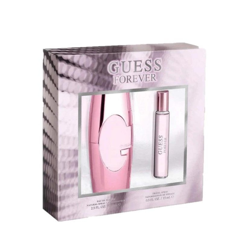 Guess Forever EDP Gift Set for Women (2PC) 75mL + 15mL Travel Spray