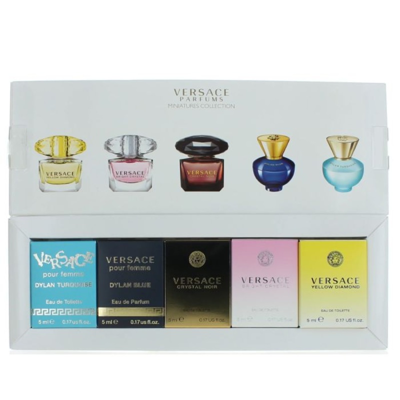 Versace 5 Piece Variety Mini Gift Set by Versace for Women