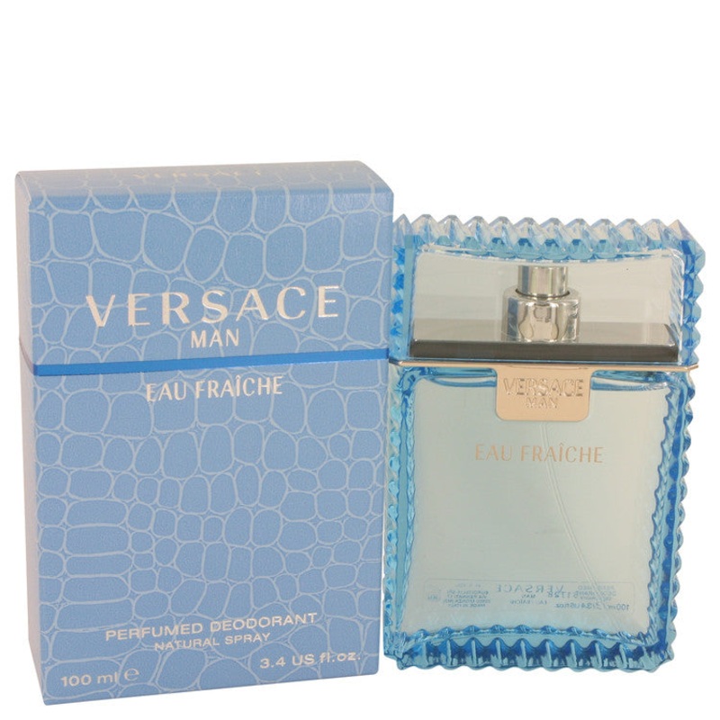 Versace Man by Versace-Eau Fraiche Deodorant Spray 3.4 oz Eau Fraiche Deodorant Spray 3.4 oz