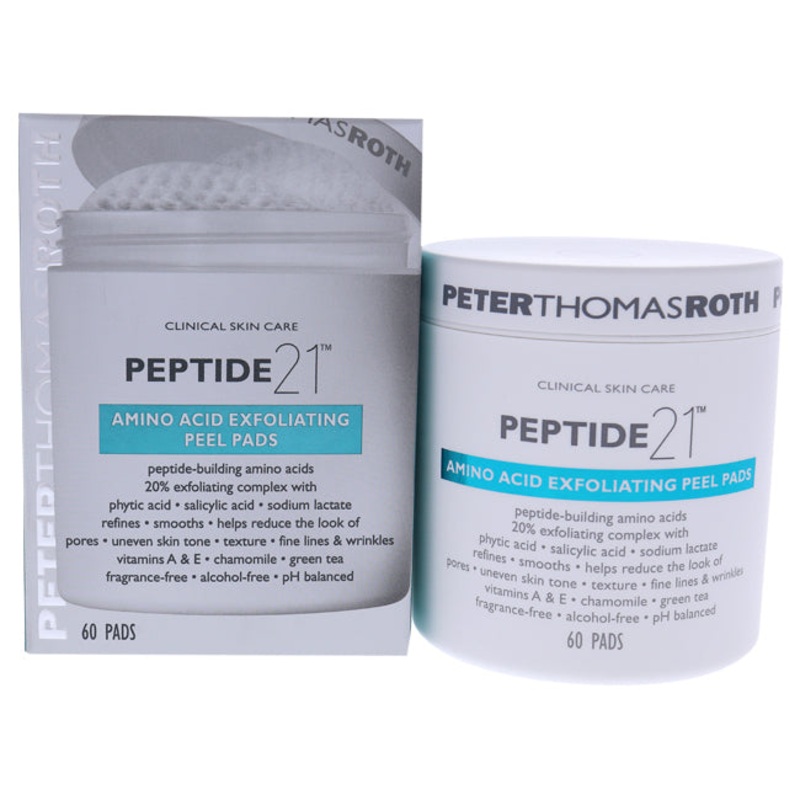 Peptide 21 Amino Acid Exfoliating Peel Pads 60 Count