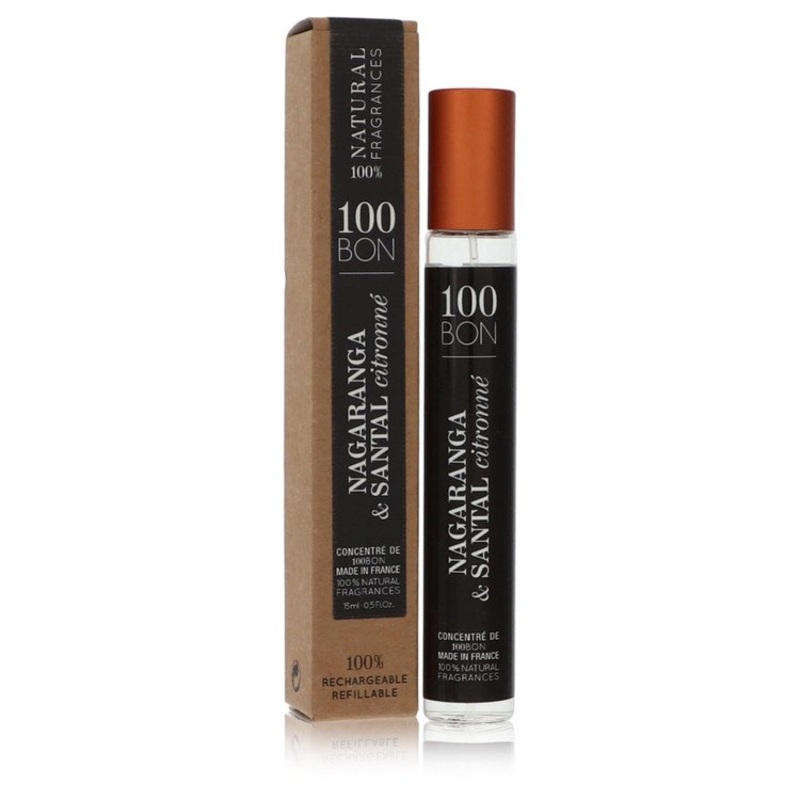 100 Bon Nagaranga & Santal Citronne by 100 Bon For Men Mini Concentree De Parfum (Unisex Refillable) .5 oz