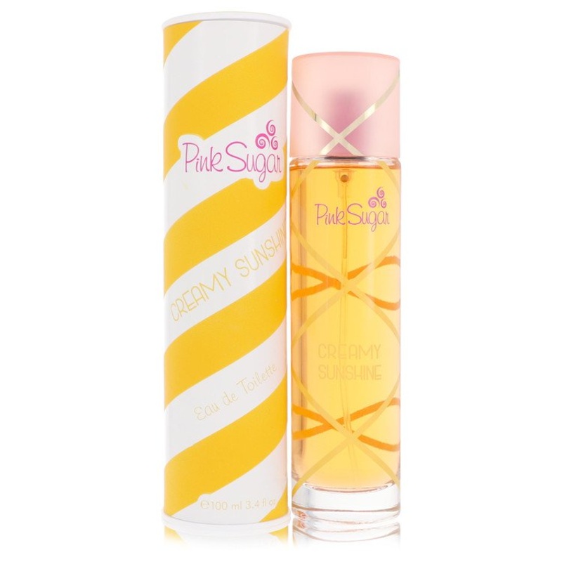Pink Sugar Creamy Sunshine by Aquolina Eau De Toilette Spray 3.4 oz for Women – Premium Designer Fragrance