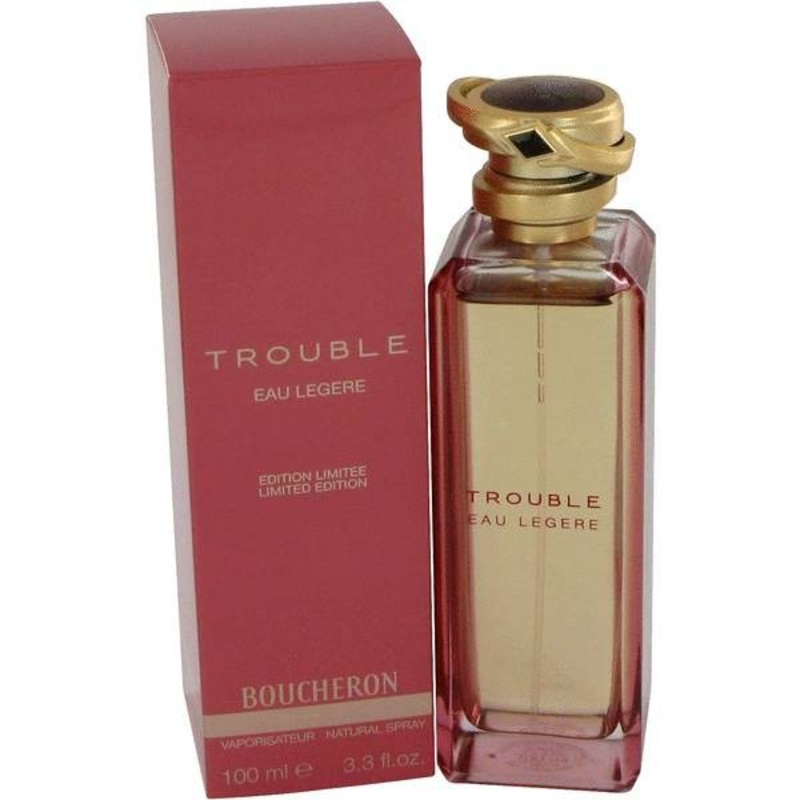 Trouble eau Legere by Boucheron 3.3 Oz. Eau De Toilette For Women