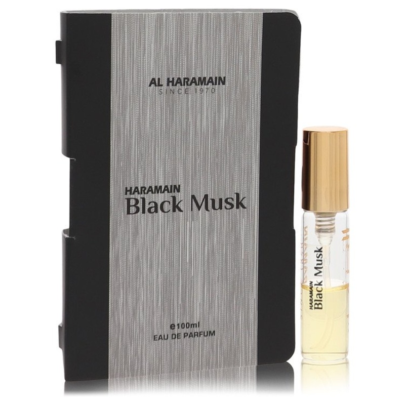Al Haramain Black Musk By Al Haramain Vial (Sample) .06 Oz / 2 Ml for Men