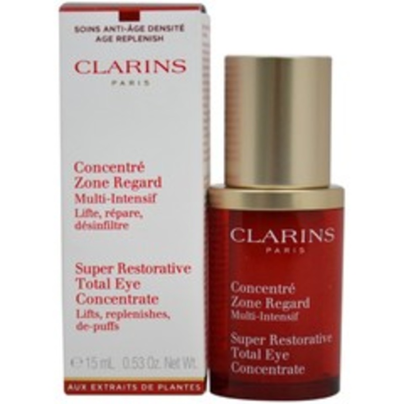 Clarins Super Restorative Total Eye Concentrate by Clarins 0.5 Oz. Cream For Unisex